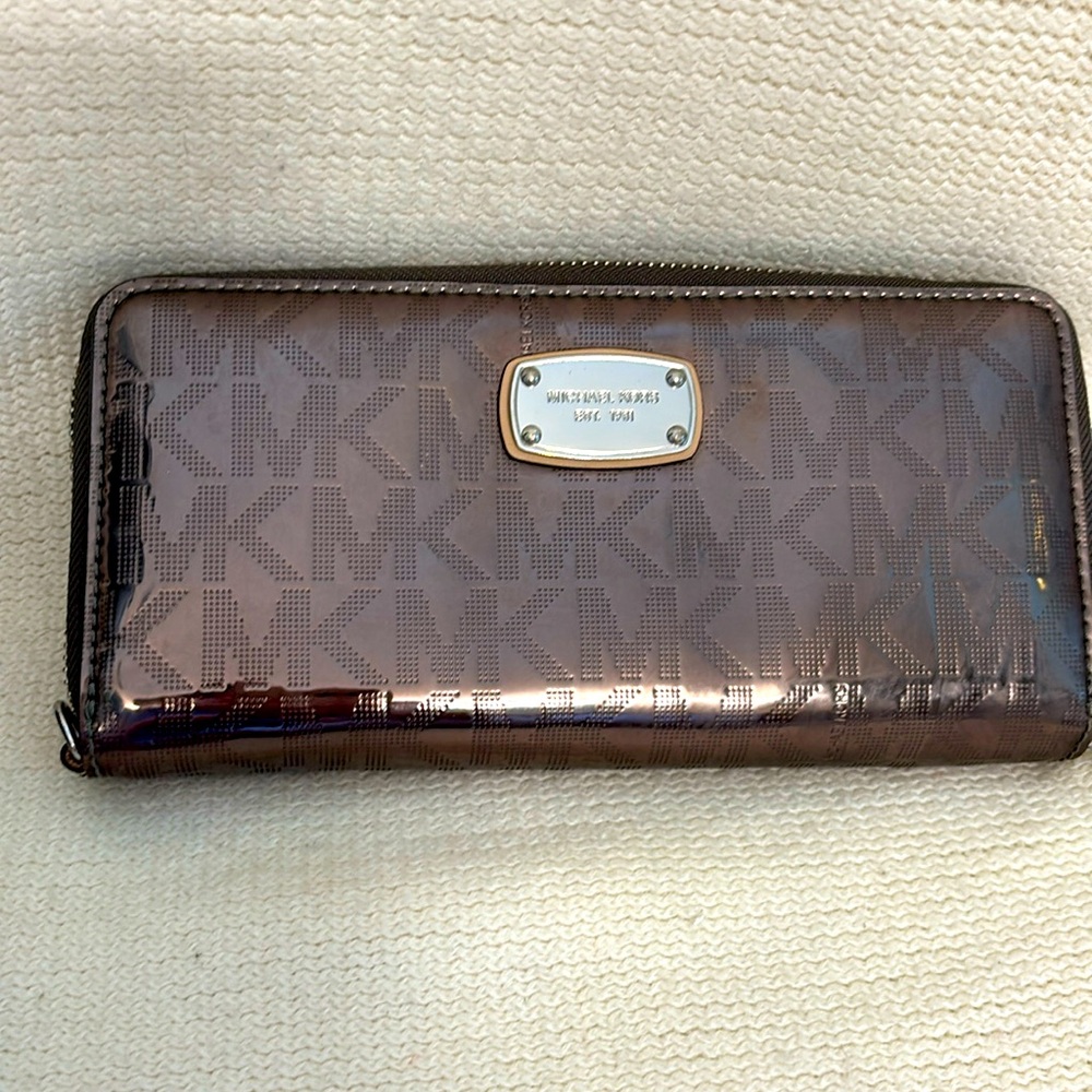 MICHAEL Michael Kors Monogram zipper wallet